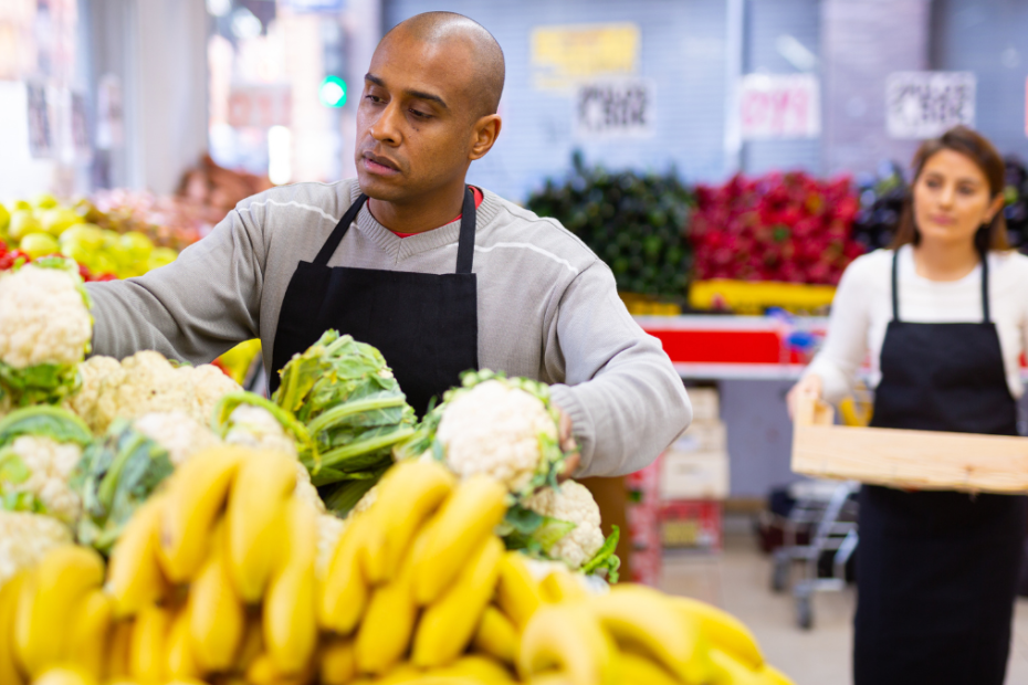 lavorare in un supermercato